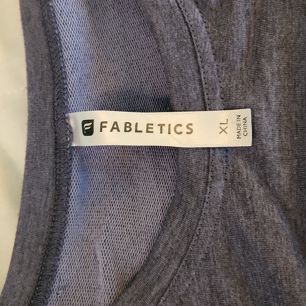 Fabletics Long Sleeve Pull Over Light Weight Top - image 2